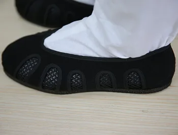 Vara Wudang tai chi pantofi Taoism arte Martiale kung fu adidași Călugăr Taoist shifang pantofi adidași Negri net suprafață