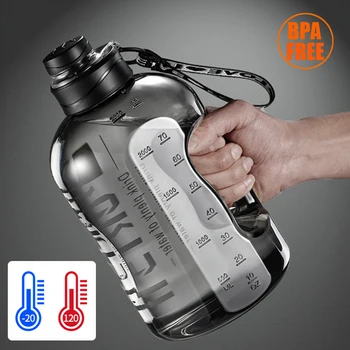1.7 L BPA FREE Sticla de Apă de Sport Cana Mare de Fitness Sticlă de Apă cu Paie de GIMNASTICĂ Sticle de Băutură pentru Sticle de Apa 1 buc