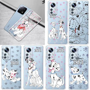 101 Dalmatians Drăguț Pentru Xiaomi Mi 13 12 11 10 11T 10T 9T 9 8 Nota 10 Ultra Pro Lite Silicon TPU Transparent Caz de Telefon Fundas