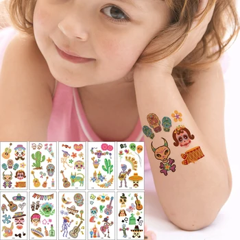 10buc/multe tatuaje temporare pentru copii tatoo autocolant unicorn animale de desene animate tatuaj pe deget rechin balena tigru mâinile tatuaj copii
