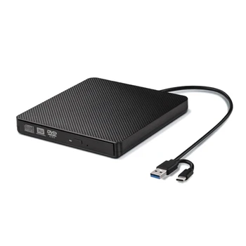 12,7 mm DVD Extern Cabina de USB3.0 Tip C Unitate Optica Externa Cabina de DVD-uri CD-ROM Caz pentru Notebook Laptop fara Unitate