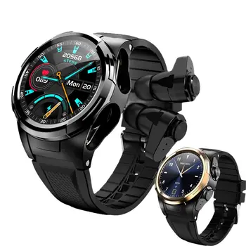 2023 Ceas Inteligent Bărbați Căști Bluetooth Termometru Temperatura Corpului Ecran Tactil Complet Sport Smartwatch Inteligent S201 Bratara