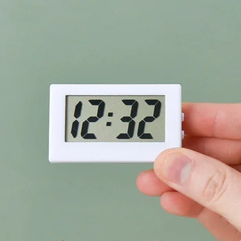 2023 Mini LCD Digital Masă tabloul de Bord Birou Ceas Electronic Pentru Desktop Biroul de Acasă Tăcut Birou Timp de Afișare Ceas Mini Wekker
