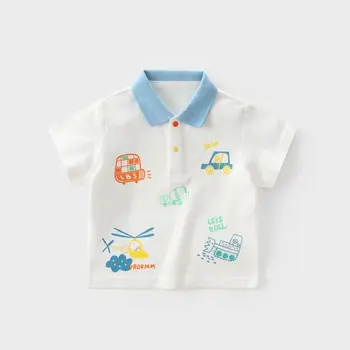 2023 Noi tricouri Baiat Tricouri Copii Vară