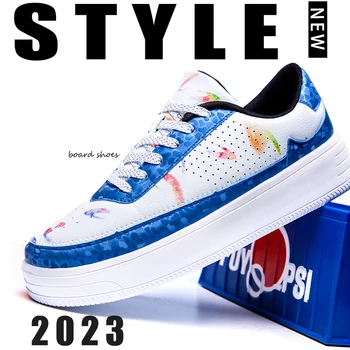 2023 nou cuplu de agrement bord pantofi tendință de moda pantofi de sport de bărbați și femei de mari dimensiuni pantofi casual