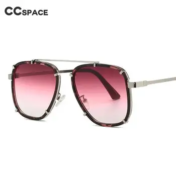 56341 Femei Brand Retro ochelari de Soare Aviator pentru Bărbați de Lux Nituite Oglindă ochelari de Soare Barbati si Femei Broasca Ochelari