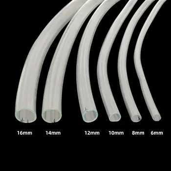 6-16mm Acvariu Pompă de Oxigen Furtun PVC Transparent Tub 6/8/10/12/14/16mm Diametru Interior Tuburi Flexibile