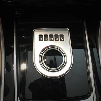 ABS Cromat Pentru Jaguar F-PACE 2016 2017 Masina Accesorii Auto Gear Shift Knob Cadru Capacul Panoului Ornamental Autocolant Auto Styling
