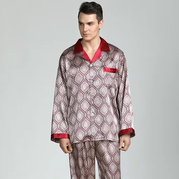 Acasă Îmbrăcăminte Pijamale Barbati Pata Seturi de Pijama de Vara Butonul Pijamale Și Gâfâi