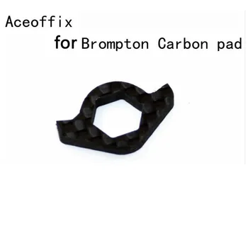 Aceoffix Pentru Brompton Biciclete de Carbon Pad Lanț de Împingere din Spate Derailleur Carbon Pad de Accesorii pentru Biciclete