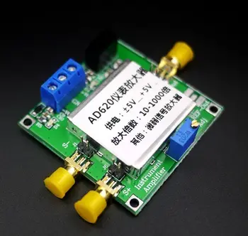 AD620 Unică de Aprovizionare microvolt mici milivolt semnal amplificator de instrumentație