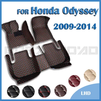 Auto Covorase Pentru Honda Odyssey Șapte Scaune 2009 2010 2011 2012 2013 2014 Auto Pad Covor De Acoperire Accesorii De Interior