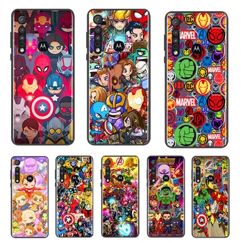 Avengers Marvel Super heroes Caz de Telefon Pentru Motorola MOTO G8 G9 E7 E7i E6 Power Edge Unul Fusion Lite Plus Hyper Marco TPU