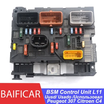 Baificar Folosit Reale Cutia de Siguranțe Unitate de Control de Asamblare BSM-L11 9664055780 6500FH Pentru Peugeot 307 Citroen C4 Scăzut de Configurare
