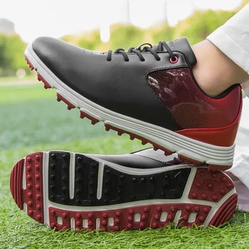 Barbati Pantofi de Golf Spikeless Golf Adidasi Respirabil Mers pe jos de Pantofi pentru Bărbați Greutate de Lumină Athletic Adidași
