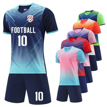 Barbati tricouri de Fotbal Uscat Rapid Respirabil Fotbal Jersey set Copilului de Formare profesională a Adulților Uniforme Personaliza futbol tricou Nou