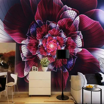 beibehang flash 3D tapet mare KTV superbe flori infloreste flori rochie de fundal,papel de parede para quarto