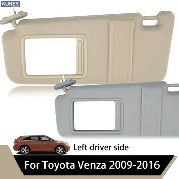 Bej / Gri STÂNGA Parasolar Umbra Pentru Toyota Venza 2009 - 2016 Masina Tan Fildeș conducător auto Cu Trapa 74310-0T022-A1 , 74320-0T022-B1