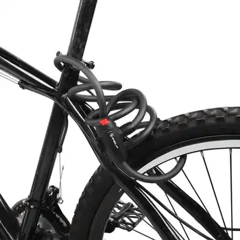  Blocare biciclete Cablu de Oțel de Biciclete de Munte de Blocare Anti-Furt Bicicleta Electrica Motocicleta cu Încuietoare cu 2 Chei Ciclism Accesoriu