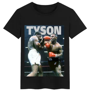 Campion de box Mike Tyson Memorial tricou Box T-shirt Poster Reeditări de sex Masculin și de sex Feminin T-shirt