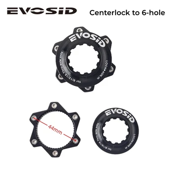Centerlock a 6-gaura Butucului Discului de Frână de Blocare Centru de Conversie Biciclete de Frână Adaptor pentru 6 Șurubul Rotorului cu Bicicleta de Munte MTB Biciclete Rutier