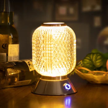 Colorate veioza reîncărcabilă desktop impermeabil creative lampă de masă de cafea lampă de masă.