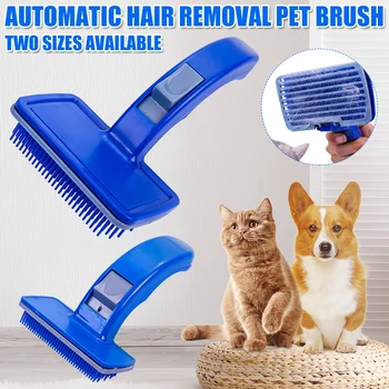 Curățare Impermeabil Pet Grooming Brush Pentru Mici Mari Câini Pisici Confortabil în condiții de Siguranță Anti-alunecare Pieptene Pentru Animale de companie