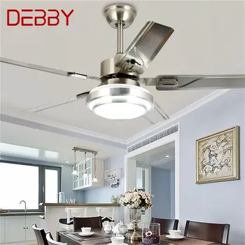 DEBBY Ventilator de Tavan Lumină Lampă cu LED-uri Moderne, Simple Pentru Casa Sufragerie, Dormitor Restaurant 110V 220V