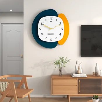 Decor de perete Ceas de Camera de zi Simplu Nordic Moda Personalizate Creative Ceas de Perete Modern Acasă Restaurant