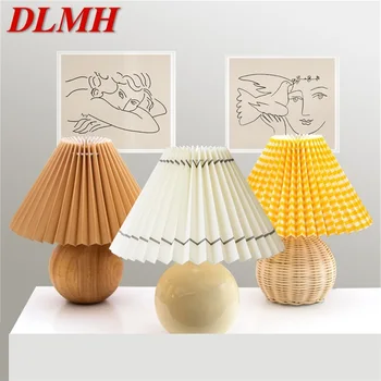 DLMH Nordic Creative Lampă de Masă Mini Ciuperci de Birou Lumina Ceramică Decorativă cu LED-uri pentru Casa Dormitor