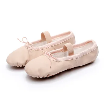Fete Pantofi De Balet Din Piele Talpă Moale Dans Balet Papuci Copii Practica Pantofi Ballerina Femeie Gimnastica