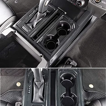 Fibra De Carbon Stil De Schimbare A Vitezelor Panel Consola Centrala Capac Ornamental Cadru Pentru Ford F150 Raptor 2021 2022 2023