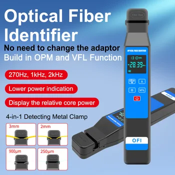 Fibra optica de Identificare Fibre Detector Construit în 10MW VFL Metru de Putere Optică FTTH Instrument Rapid de Detectare Fibre de Trafic de Identificare