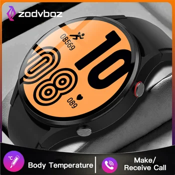 FT32 Ceas Inteligent pentru Barbati Femei pentru Galaxy Watch 4 Full Touch Screen IP68 rezistent la apa Temperatura Corpului Personalizate Dial Bărbați Ceas