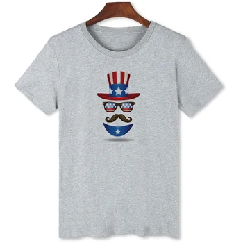 Gentleman American T-shirt Barbati personalizate de design creativ maneca scurta top teu B1-38