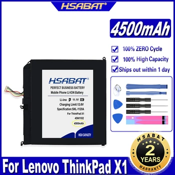 HSABAT 45N1102 45N1103 4500mAh Baterie Laptop pentru Lenovo ThinkPad X1 helix Built-in Baterii