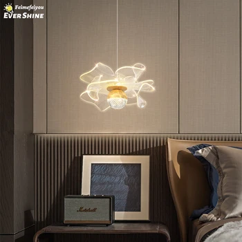 LED Nordic Lumini Pandantiv Agățat Lampă de Iluminat Interior Acasă Decorare Camera de zi Mese de Studiu Dormitor Noptieră Lumina