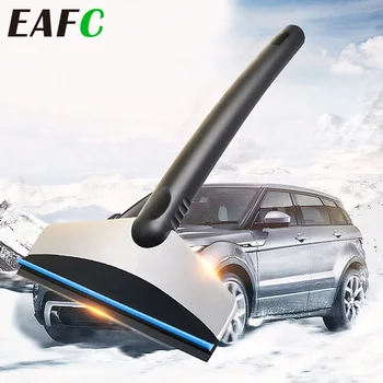 Masina Racletă De Gheață Din Oțel Inoxidabil De Zăpadă Parbriz Auto Gheață Elimina Instrument Curat Stil Lung Fereastră De Iarnă Zăpadă, Lopată, Perie