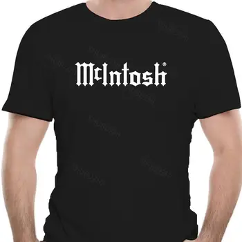 McIntosh Home Audio Logo Bărbați T-Shirt pentru bărbați amuzant de imprimare topuri femeile tricou Casual, O-neck tricouri 0712R