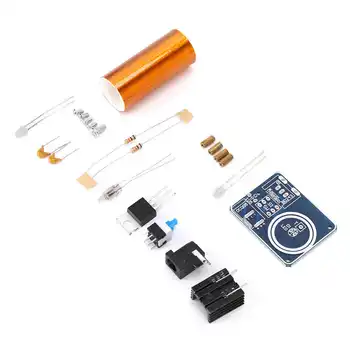 Mini Bobina Kit Tehnologie Lumina DIY de Piese Electronice cu radiator pentru Experimente Științifice pentru Proiecte Muzicale