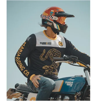 MTB jersey bărbați Downhill Mountain Bike Tricouri Mx Motocross Racing Jersey DH Maneca Lunga Motocicleta Haine de T-shirt