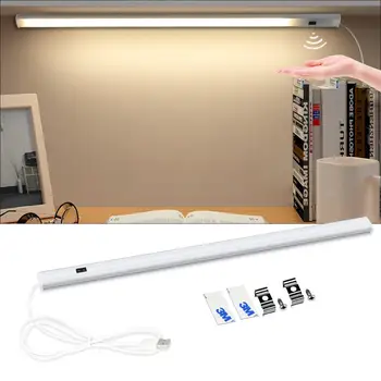 Mâna Matura Senzor USB LED Lumina 5V Portabil Lampa de Birou Lampă de Masă 30cm, 40cm, 50cm Carte de Lectură Lumini Alimentat de USB Power Bank