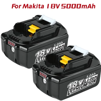 [NEW UPGRADER] 18V 5.0 Ah BL1850B de Înlocuire a Bateriei de Acumulator BL1830 BL1850 BL1840 18V Uneltele electrice fără Fir, Baterii