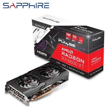 Noua Sapphire RX 6600 XT 6600XT 8GB 6000 placa Grafica GPU Radeon RX6600 RX6600XT GDDR6 placi Video Desktop PC AMD Joc pe Calculator