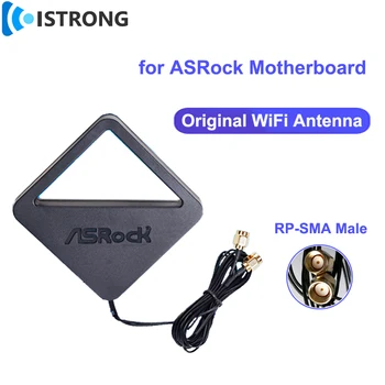 Original ASRock WiFi Amplificator Antenă De 2.4 G 5G 5.8 G Tri-Band Amplificator de Semnal Dual RP-SMA pentru placa de Retea Wireless Placa de baza