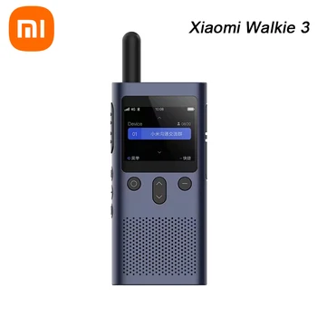 Original Xiaomi Mijia Inteligent Walkie 3 smart Talkie Cu Radio FM Difuzor de Așteptare APP Telefon Inteligent Locație Partaja Rapid Echipa