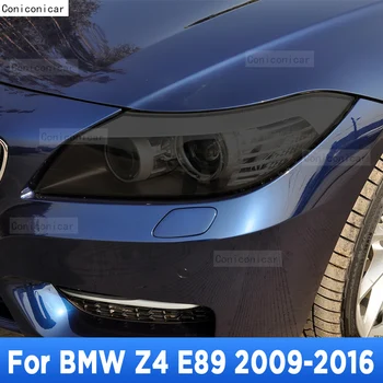 Pentru BMW Z4 E89 2009-2016 Exterior Auto Faruri Anti-zero Lampă Față Tentă de Film Protector de pe TPU Capacul de Reparare Accesorii