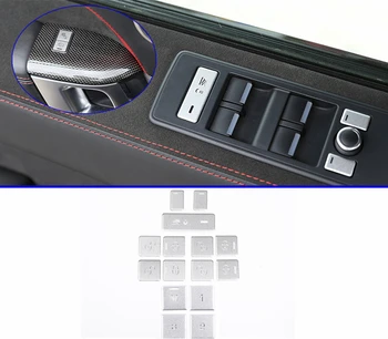 Pentru Land Rover Range Rover Sport 2014-2017 Auto Accesorii de Interior, Ferestre, Uși Butonul Calea cheie Tapiterie Autocolant