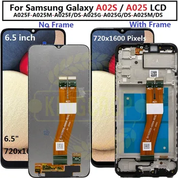 Pentru Samsung Galaxy A02s A025 LCD Cu Rama Display Ecran Tactil Digitizer Pentru Samsung A02s A025M A025F/DS A025G/DS A025G LCD