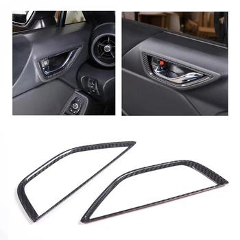 Pentru Toyota 86 Subaru BRZ 2022 Fibra de Carbon Auto Interior Mâner de Ușă Cadru Autocolant Decorativ de Interior Accesorii
